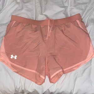 Pink/Peach Under Armour Shorts